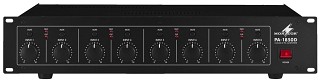 Amplifiers: Power amplifiers, 8-channel digital PA amplifier PA-1850D