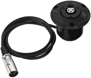 Gooseneck microphones, Shock-mount base with XLR socket XLR-703JSM