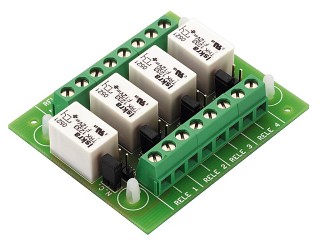 Alarmtechnik: Drahtgebundene Alarmanlagen, 12-V-Relaismodul SC-35