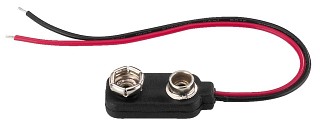 banana plugs, 9 V battery connection BS-6I