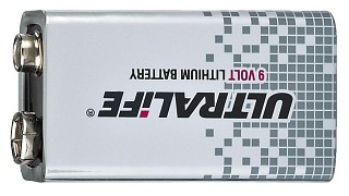 Akkus und Batterien, 9-V-Lithium-Blockbatterie, 