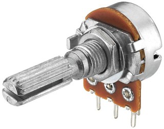 Selbstbau: Potentiometer, Mono-Potentiometer VRA-100M1