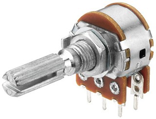 Selbstbau: Potentiometer, Stereo-Potentiometer VRA-100S10