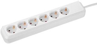 Mains voltage: Power strips, Tabletop multi-socket power strips MC-60/WS