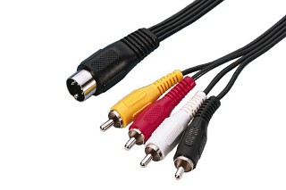 Adaptadores: RCA, Cable adaptador estreo AC-54