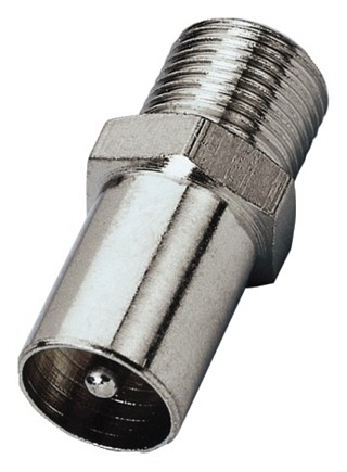 Adapter: Sonstige Adapter, Adapter F-Buchse/Antennen-Koaxstecker FCH-22