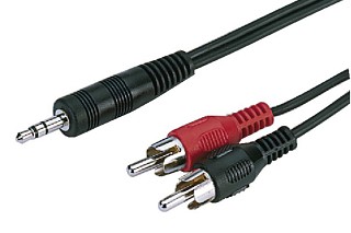 Adapter: Cinch, Audio-Adapterkabel ACA-1735