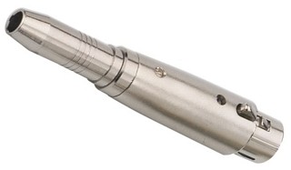 Adattatore: XLR, Adattatori XLR/jack femmina 6,3 mm stereo NTA-110