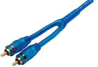 Cables and fuses, High-quality stereo audio connection cable CPR-150/BL