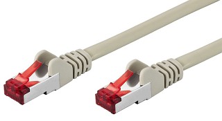 Datenkabel: Netzwerkkabel, Cat-6-Netzwerkkabel, mehrfach geschirmt, S/FTP CAT-6025