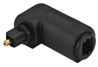 Adapter: Cinch, Toslink-Winkeladapter OLA-20A