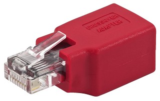 Datenkabel: Netzwerkkabel, Cat-5-Crossover-Adapter CAT-5CO