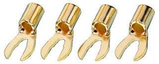 Plugs and inline jacks: Other plugs and inline jacks, Set of cable lugs (4 pcs.) SPC-60/L