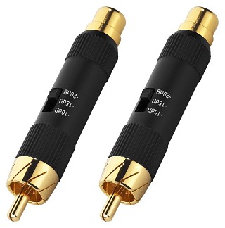 Adapters: RCA, Passive level attenuators ILA-1020