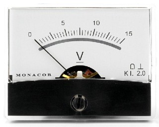 Selbstbau: Einbauinstrumente, Drehspul-Einbauinstrumente PM-2/15V