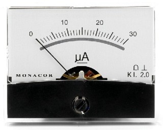 DIY: Meters, Moving Coil Panel Meters PM-2/30UA