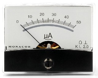 DIY: Meters, Moving Coil Panel Meters PM-2/50UA