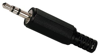 Stecker und Kupplungen: Klinke 3,5 mm, 3,5-mm-Klinkenstecker PG-203P