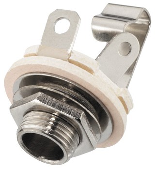 Stecker und Kupplungen: Klinke 6,3 mm, 6,3-mm-Stereo und Mono-Klinken-Einbaubuchsen T-211