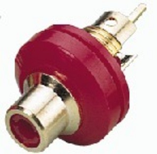 Stecker und Kupplungen: Cinch, Cinch-Einbaubuchsen T-706GI/RT