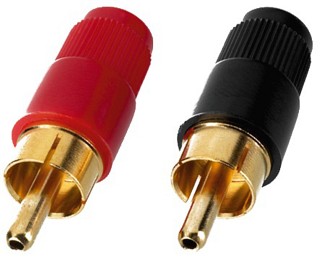 Stecker und Kupplungen: Cinch, Cinch-Stecker T-701G