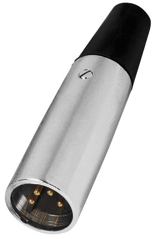 Stecker und Kupplungen: XLR, XLR-Armaturen, 4-polig NC-504/P