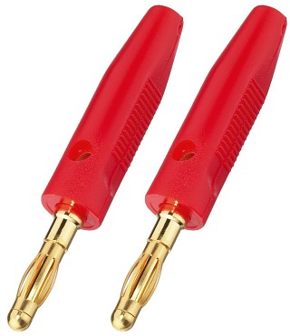 Bananenstecker, Apparateklemmen und Bananenstecker BP-30G/RT