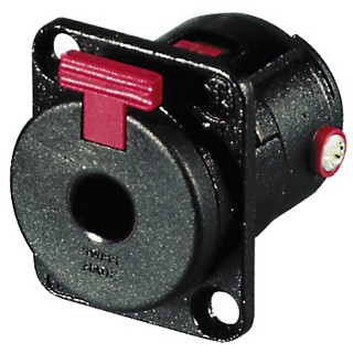 Plugs and inline jacks: 6.3mm, NEUTRIK 6.3 mm panel jack, stereo NJ-3FP6CBAG