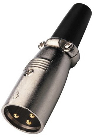 Plugs and inline jacks: XLR, XLR connectors, 3 poles NC-407/P