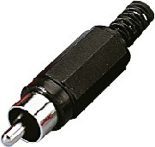 Stecker und Kupplungen: Cinch, inch-Stecker T-704P/SW