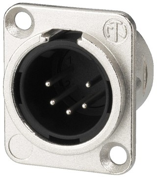 Stecker und Kupplungen: XLR, XLR-Einbauarmaturen, 5-polig NC-5MDL1