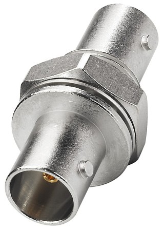 Plugs and inline jacks: BNC, BNC feed-through panel jack, 75   NBB-75FG