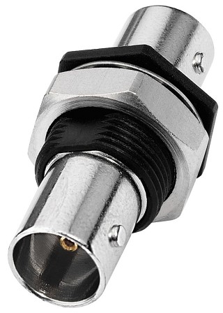 Plugs and inline jacks: BNC, BNC feed-through panel jack, 75   NBB-75FI