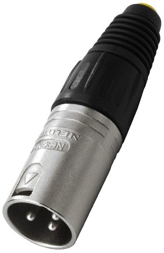 Plugs and inline jacks: XLR, DMX resistance terminating plug DLT-123