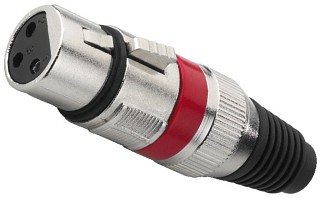 Stecker und Kupplungen: XLR, XLR-Kupplungen, 3-polig XLR-207J/RT