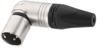 Plugs and inline jacks: XLR, NEUTRIK XLR connectors, 3 poles NC-3MRX