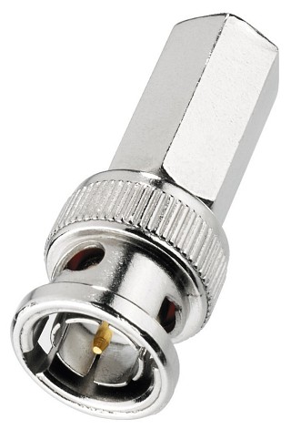 Stecker und Kupplungen: BNC, BNC-Schraubstecker fr Kabel  5 mm, 50   UG-88/S58