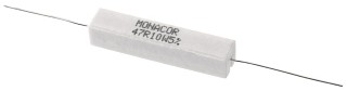 Resistors, High-Power Cement Resistors, 10 W LSR-470/10