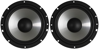 Wall and ceiling speakers: Low-impedance / 100 V, Pair of car hi-fi bass-midrange speakers, 70 WMAX, 35 WRMS, 4  , CRB-165PS