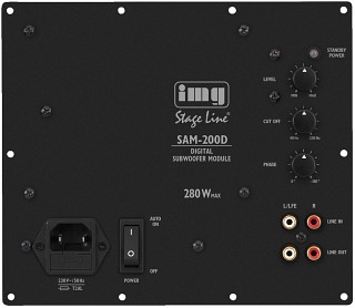 Aktivmodule, Aktive Subwoofer-Module fr das digitale Zeitalter SAM-200D