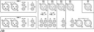 Mixers: DJ mixers, 2-zone mixer MPX-52PA