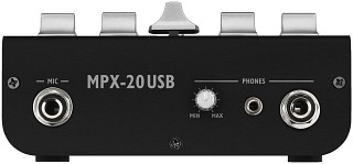 Mixers: DJ mixers, 3-channel stereo DJ mixer MPX-20USB