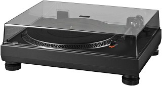 Play + Record: Plattenspieler, Stereo-Hi-Fi-Plattenspieler mit USB-Port und integriertem Phono-Vorverstrker DJP-200USB