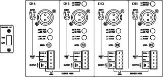 PA-Verstrker: Mehrkanal, Mehrkanal-PA-Verstrker STA-1504