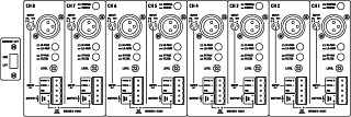 PA amplifiers: Multi-channel, Multi-channel PA amplifier STA-1508