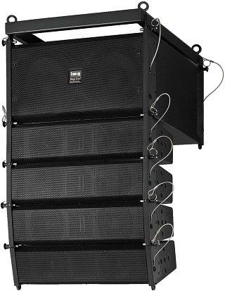 Active PA speakers: Compact speakers, Professional PA speaker array (controlled by DSP software), active, L-RAY/1000