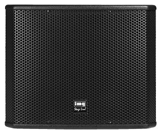 PA-Lautsprecher aktiv: Subwoofer, Aktiver 2.1-PA-Subwoofer, 1200 WMAX, 800 WRMS, PSUB-12AKA