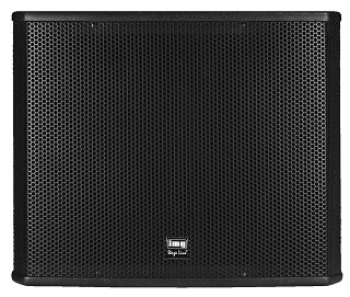 PA-Lautsprecher aktiv: Subwoofer, Aktiver 2.1-PA-Subwoofer, 1200 WMAX, 800 WRMS, PSUB-15AKA