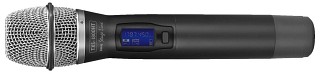 Wireless microphones: Transmitters and receivers, Hand-held microphone with integrated multifrequency transmitter, 1.8 GHz TXS-1800HT