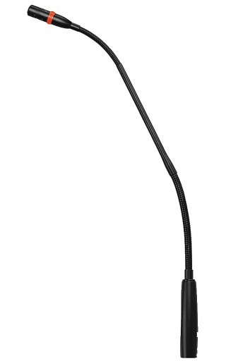 Desktop microphones, Electret gooseneck microphone with LED GM-5212L